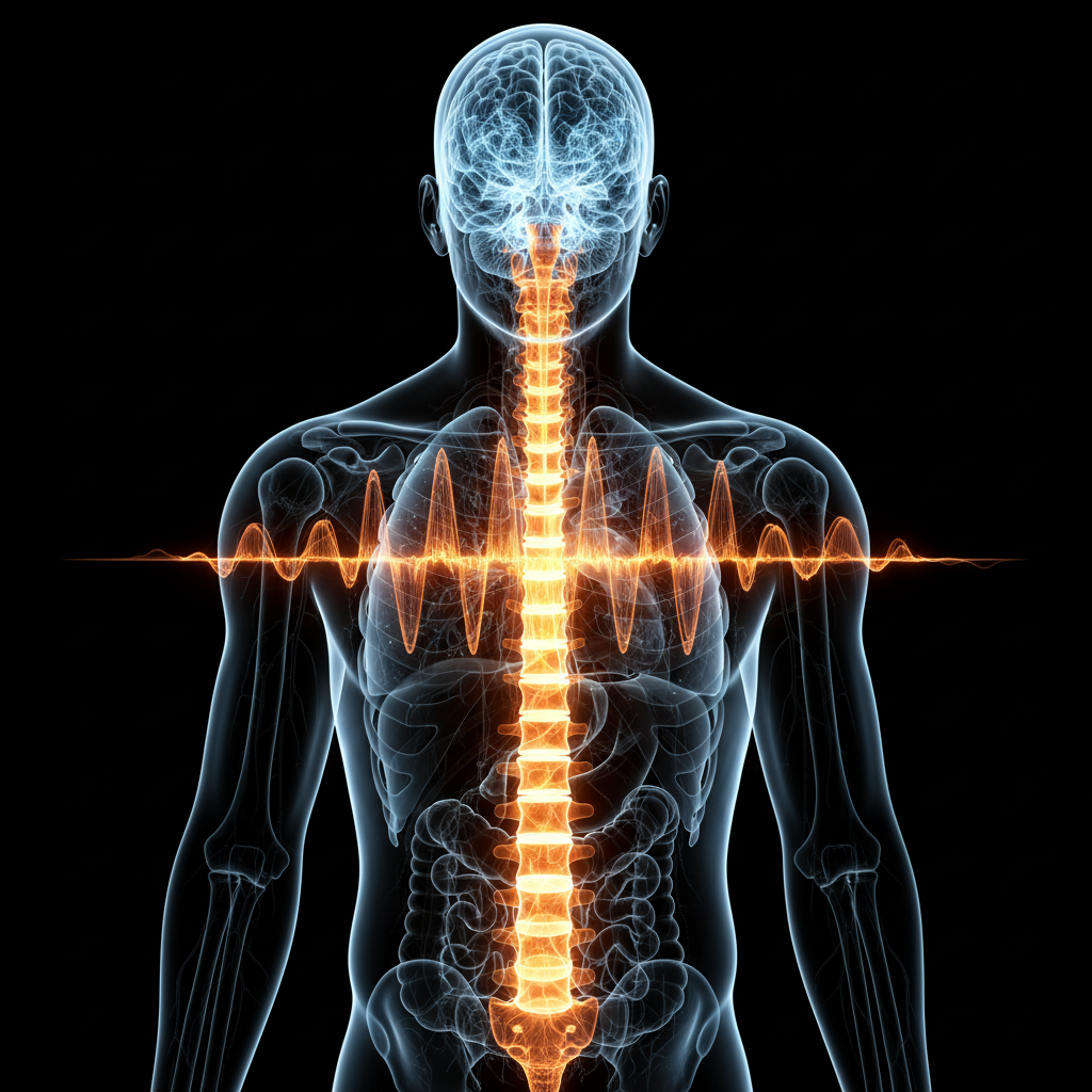 Kundalini: physical model — aortic vibration creates standing wave in the brain